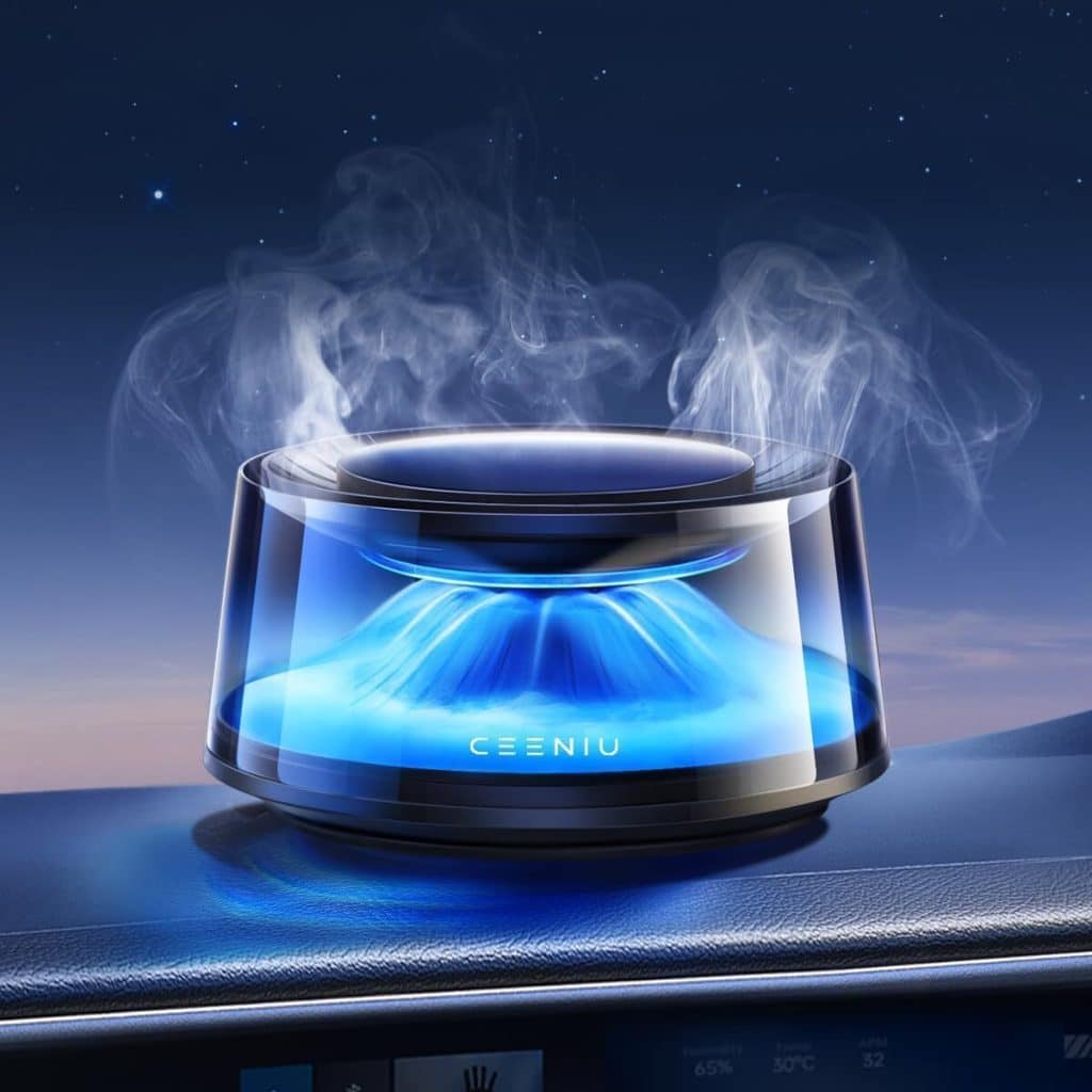 Test du désodorisant Ceeniu CF8 : technologie solaire et interrupteur automatique