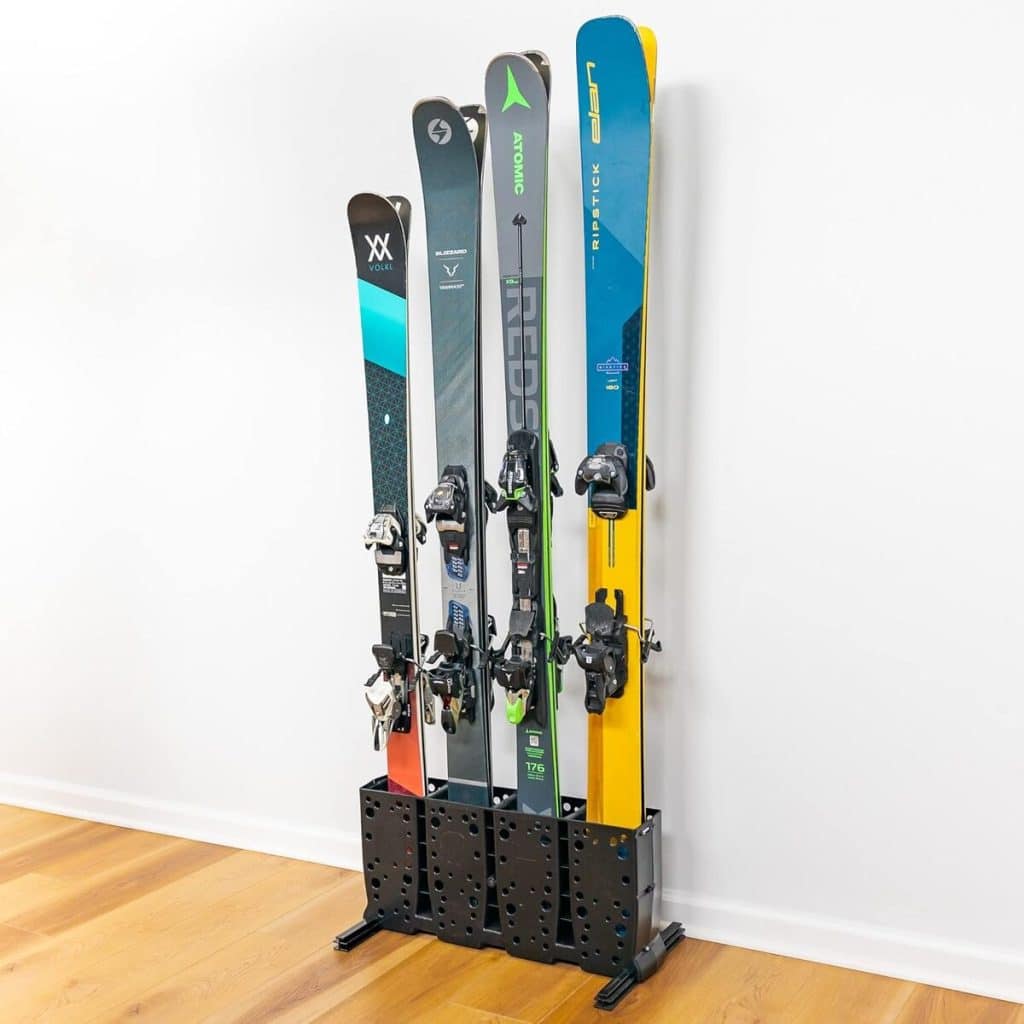 Test StoreYourBoard porte-skis 4 paires autoportant
