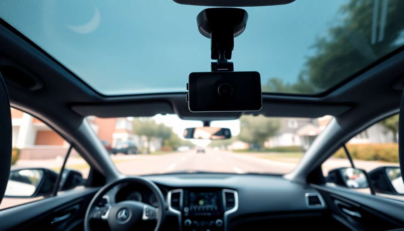Choisir la position idéale pour votre dashcam