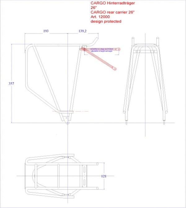 Tubus Porte-Bagages Classique