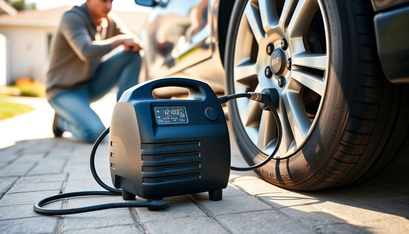 Comment utiliser correctement un gonfleur-compresseur auto Comment utiliser correctement un gonfleur-compresseur auto