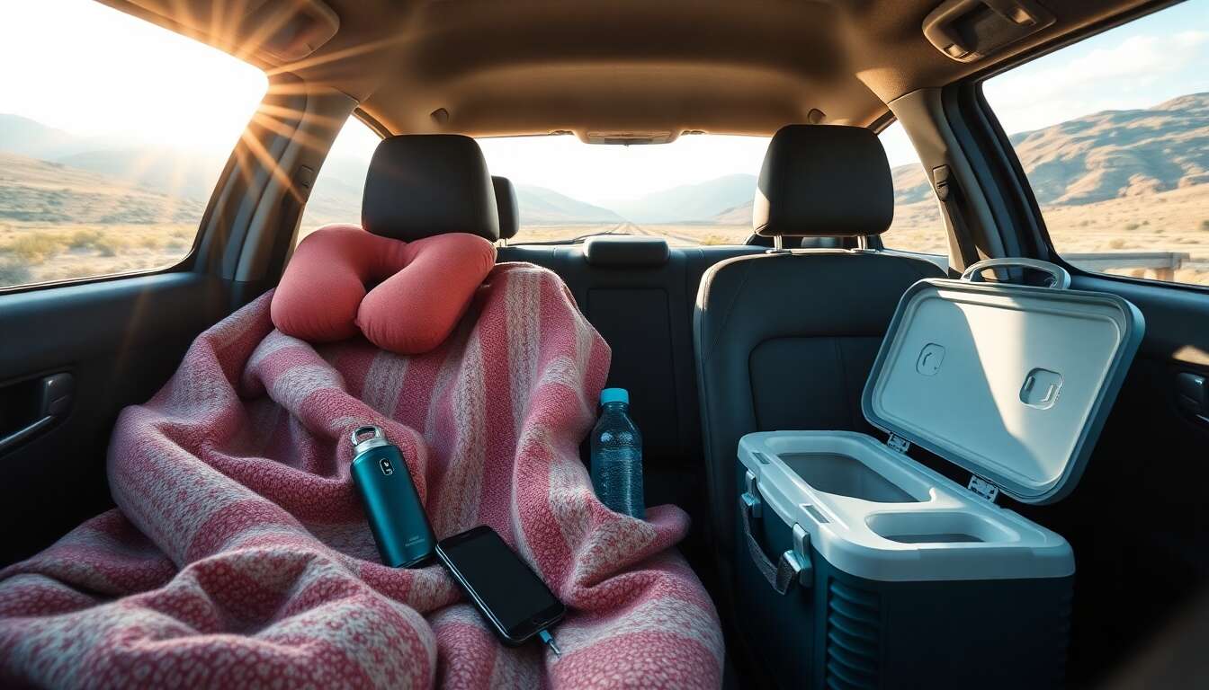 Accessoires pour un confort optimal en voiture