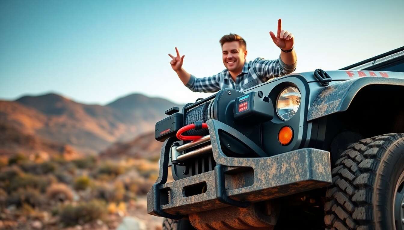 Comparatif : treuils électriques pour tout-terrain