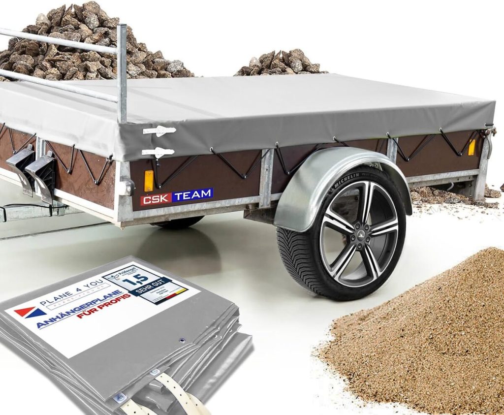 Test : bâche Saris sur mesure et imperméable pour remorque