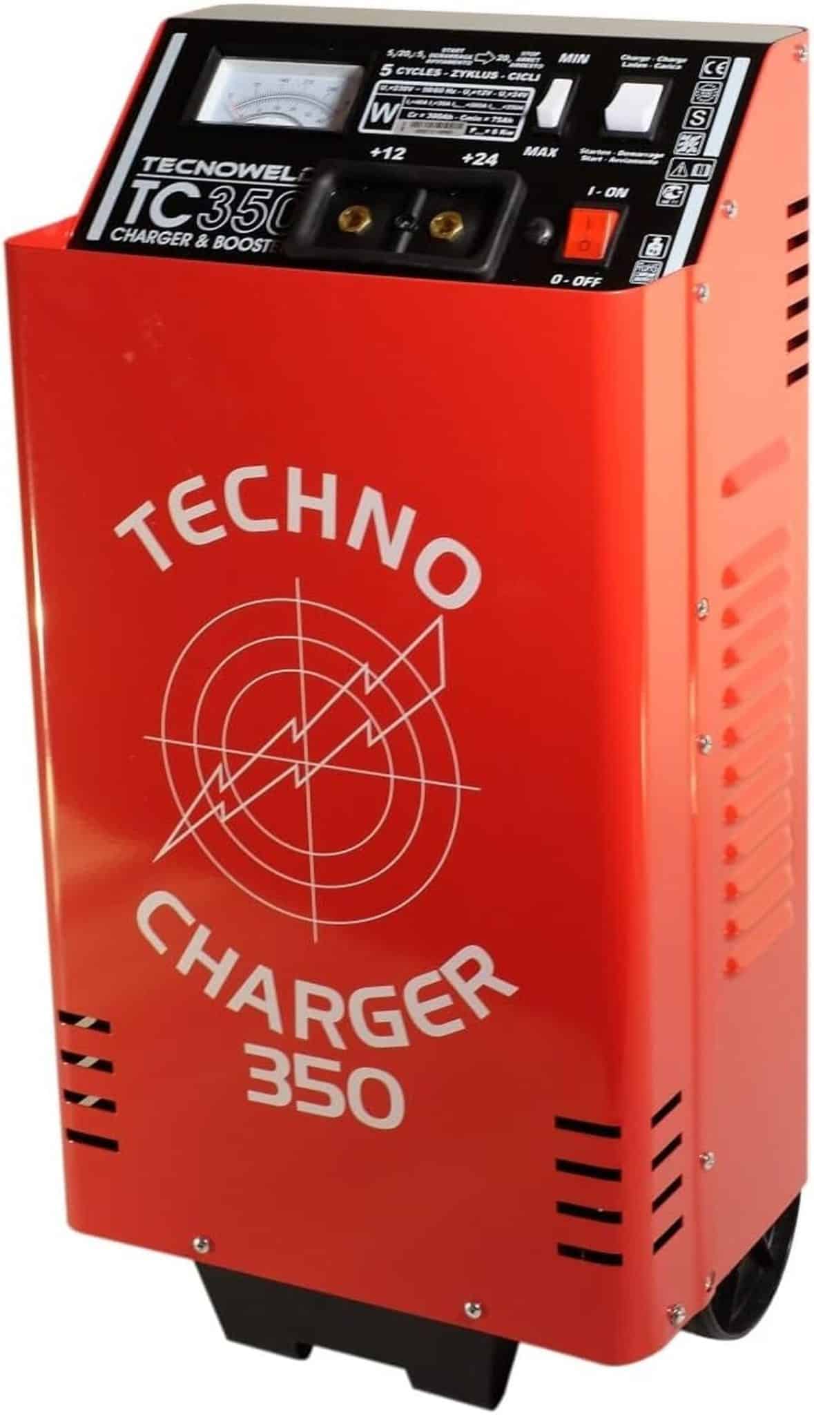 Test du chargeur démarreur TECNOWELD TEC350 12-24V