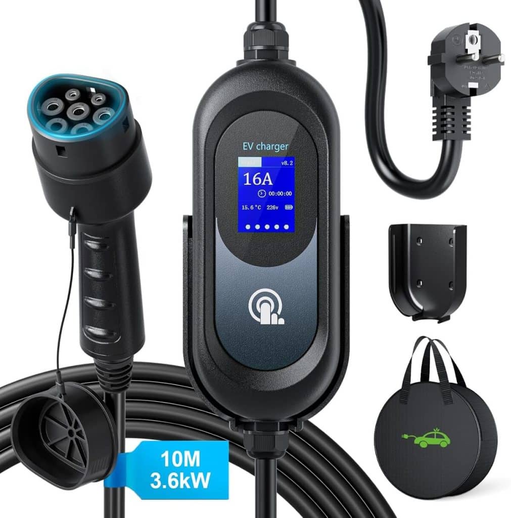 Test du chargeur EVJUICION 10 mètres : puissance et portabilité impulsées