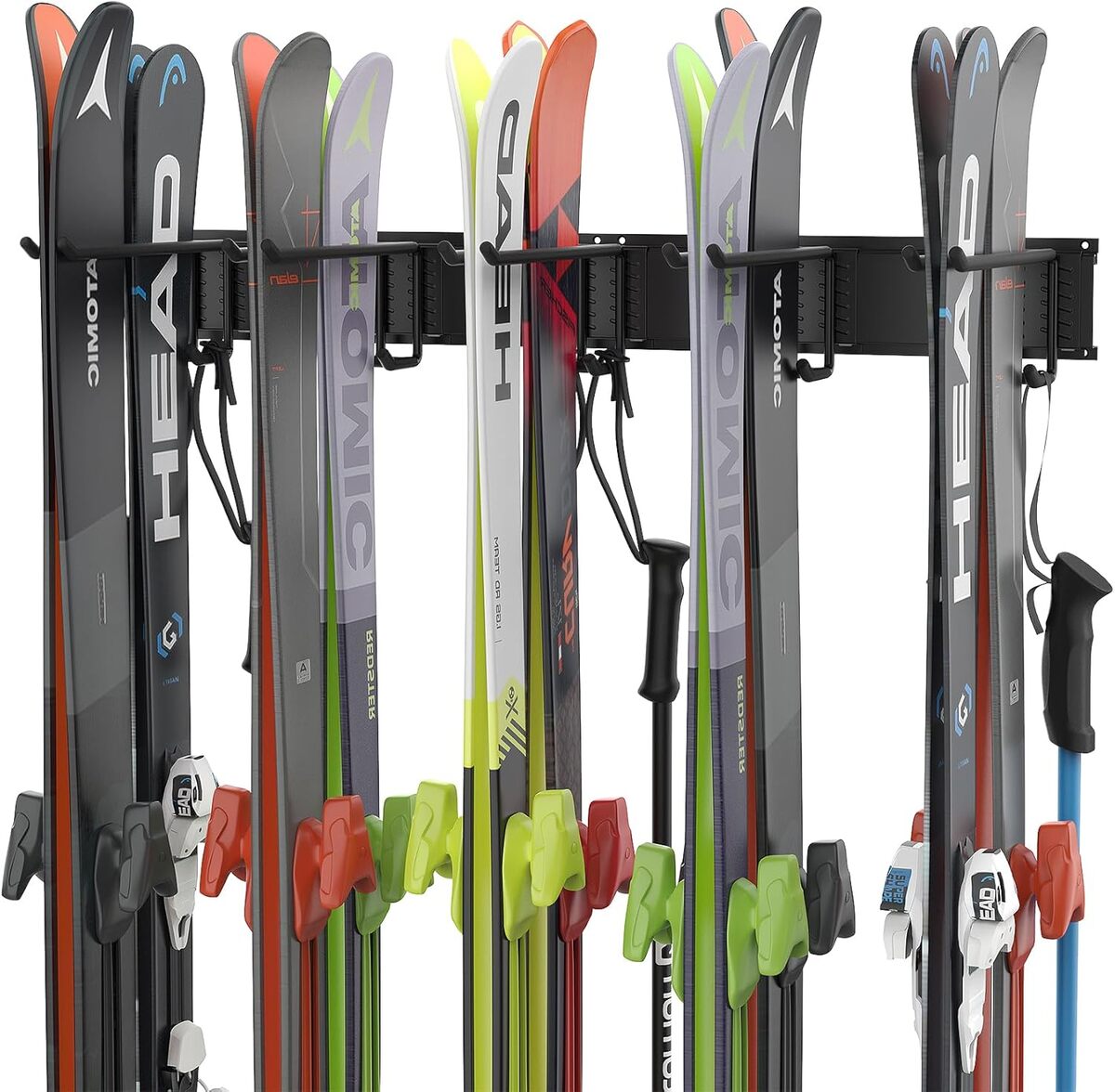 Test du porte-skis mural Ultrawall : support pour 10 paires jusqu'à 136 kg