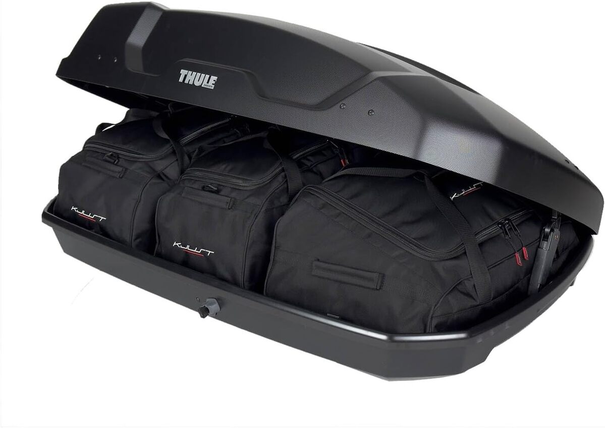 Test du set de sacs Kjust pour coffre Thule Force XT S