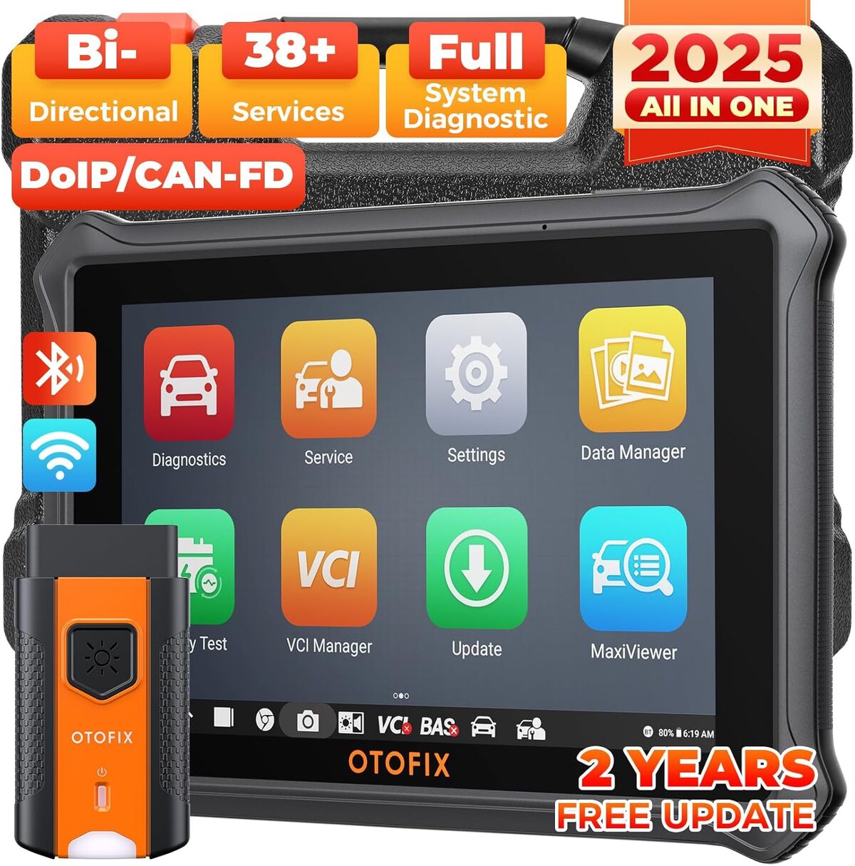Test OTOFIX Valise Diagnostic Auto D1 Lite : 38+ fonctions pour votre voiture