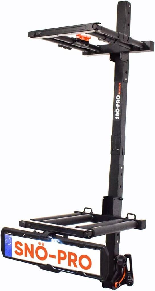 Test : porte-skis/Surf Sno-Pro sur attelage