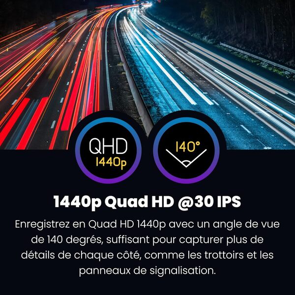 Nextbase 522GW dashcam Avant et arrière – Grand Angle de Vision 140°, 1080P/60fps HD – Wi-FI et Bluetooth – Alexa intégré – Intervention d’Urgence GPS – Caméra arrière – Vision Nocturne