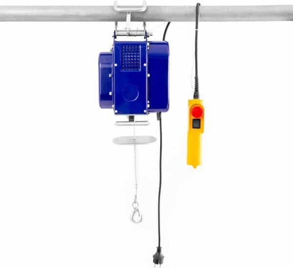 Pallit Treuil électrique MOBILE | 150/300 kg | 12 m de Câble en Acier | Télécommande incluse avec 1,5 m de câble