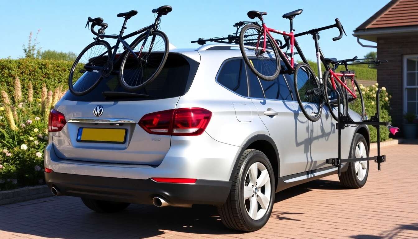 Les types de porte-vélos : toit, hayon et attelage