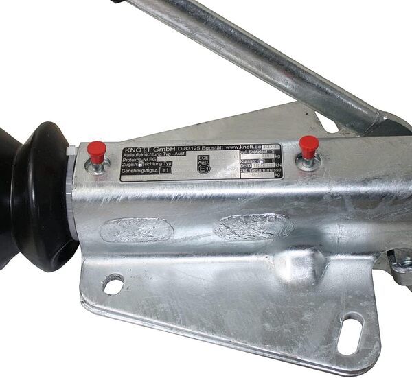 Knott KF13E Dispositif d'attelage pour remorque de voiture 750-1400 kg, charge maximale 100 kg, poids à vide env. 17,5 kg, avec boule d'attelage