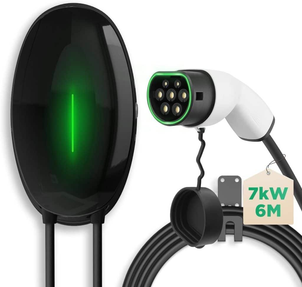 Test de la borne de recharge EIDYBOX 7, 4KW : puissance et efficacité à domicile