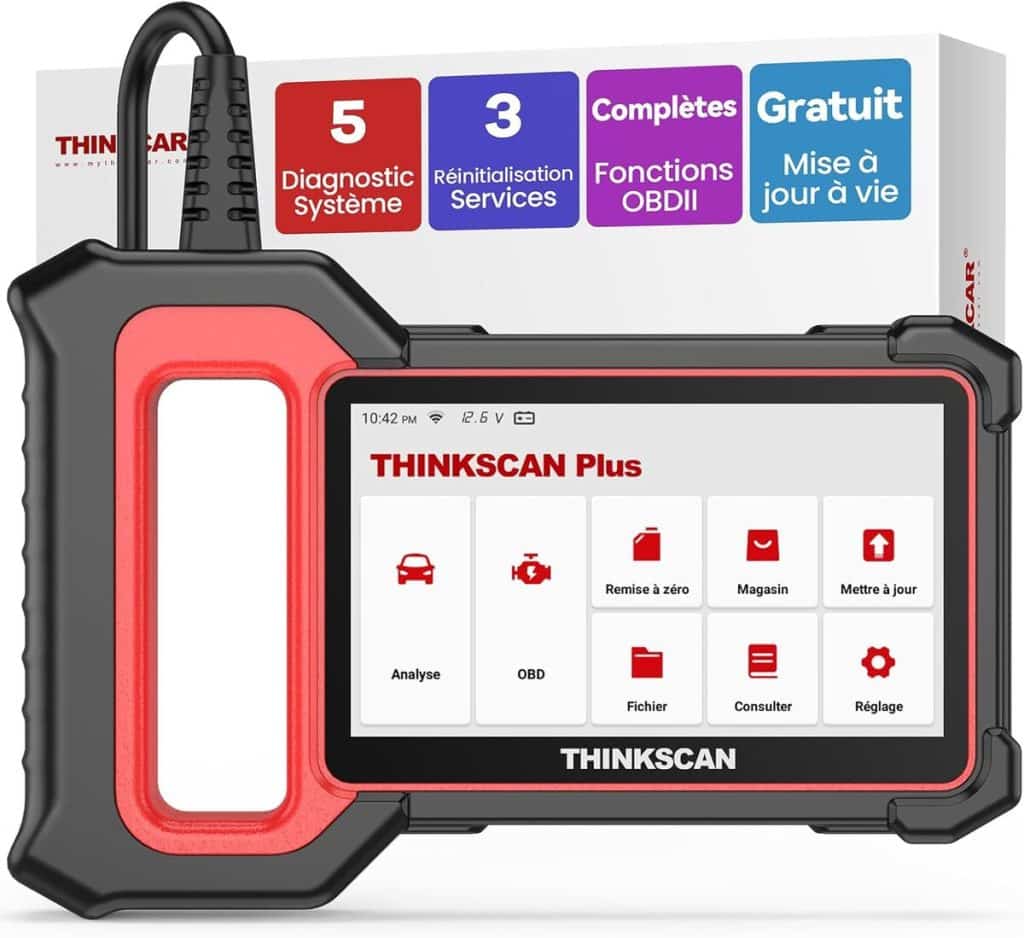 Test de la valise diagnostic Thinkcar ThinkScan Plus S4 : efficacité à toute épreuve