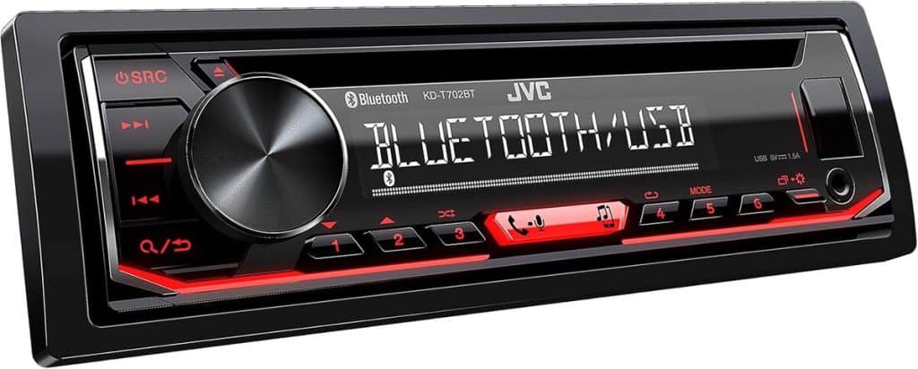 Test de l'autoradio JVC KD-T702BT : connectivité et performance