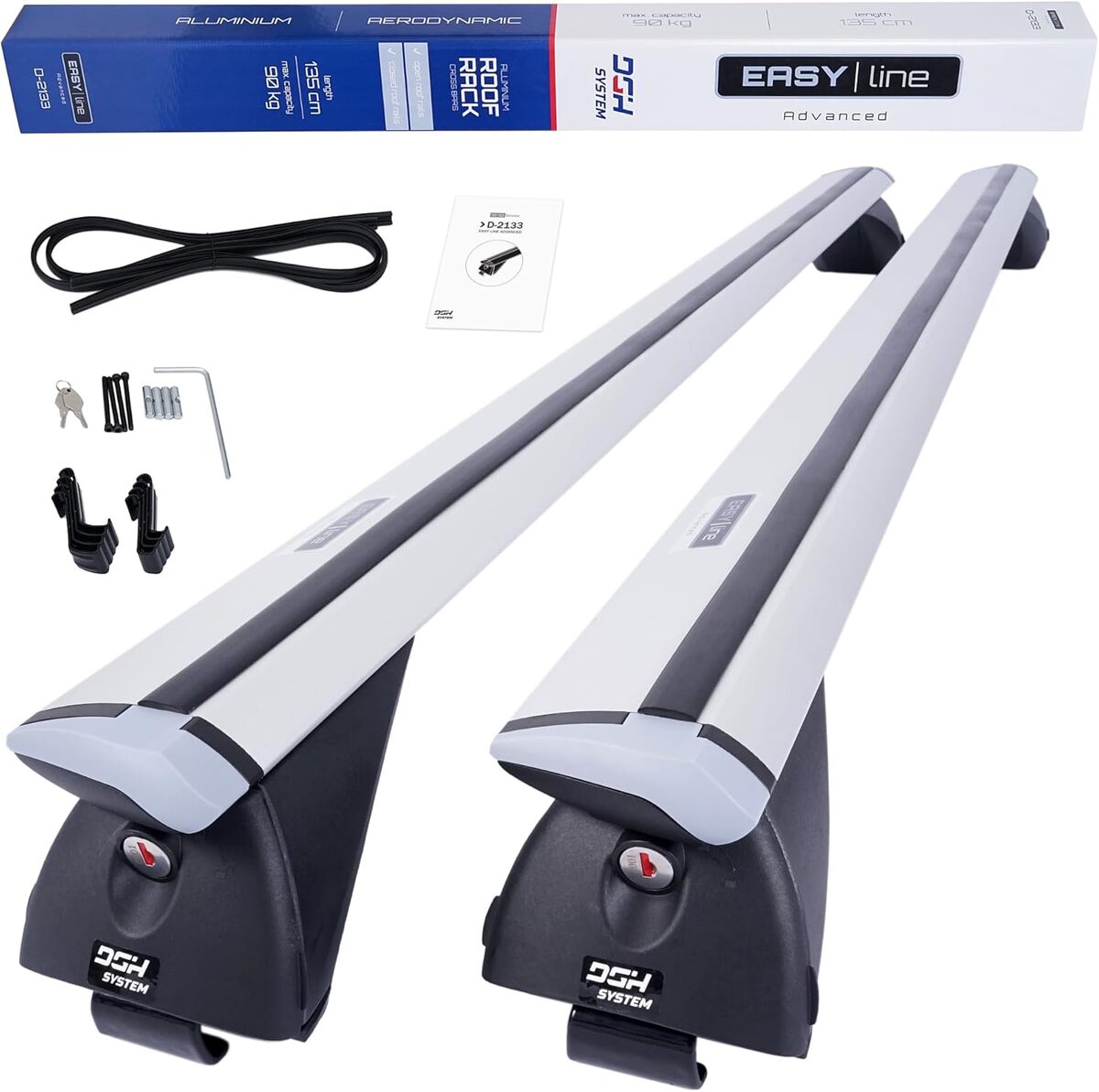 Test des barres de toit Dgh System Easy Line Advanced pour Peugeot 508 Break