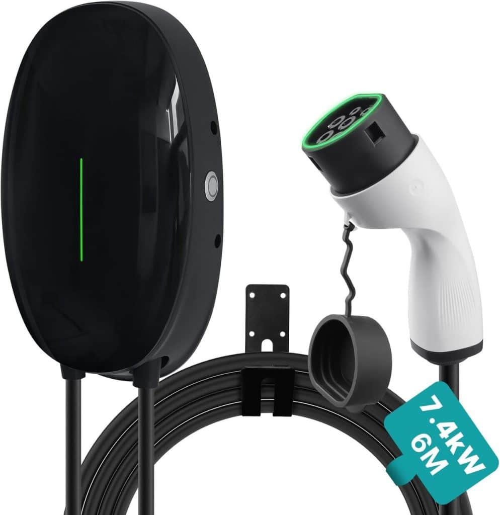 Test du chargeur EV Teskee 7, 2kW : station de recharge intelligente