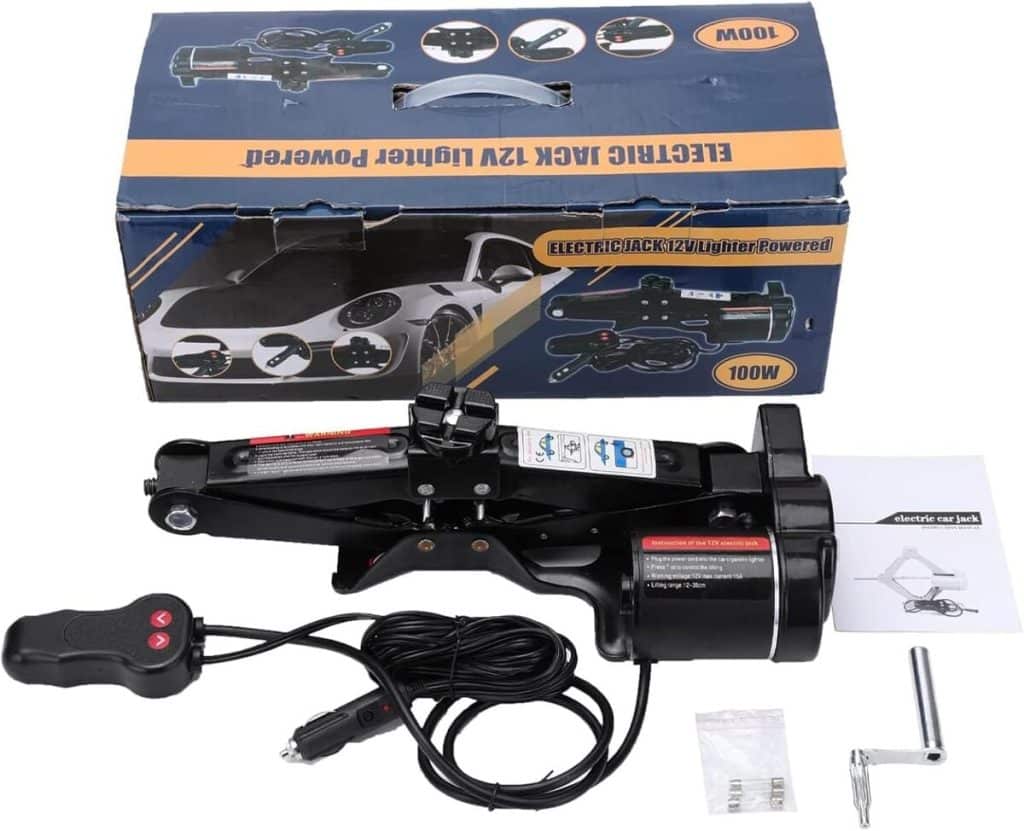 Test du cric électrique ROGTZ : outil de levage 2 tonnes pour voiture