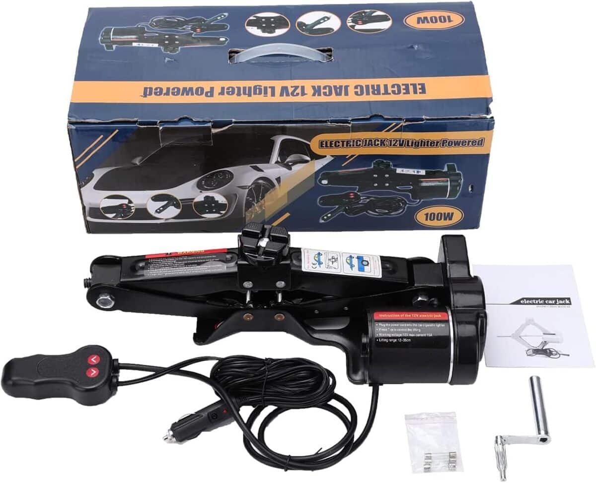 Test du cric électrique ROGTZ : outil de levage 2 tonnes pour voiture