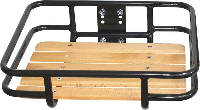 Porte-bagages Avant En Alliage D'aluminium – Pour VTT, Vélo électrique, Trotinette – Support 30x28x14 Cm