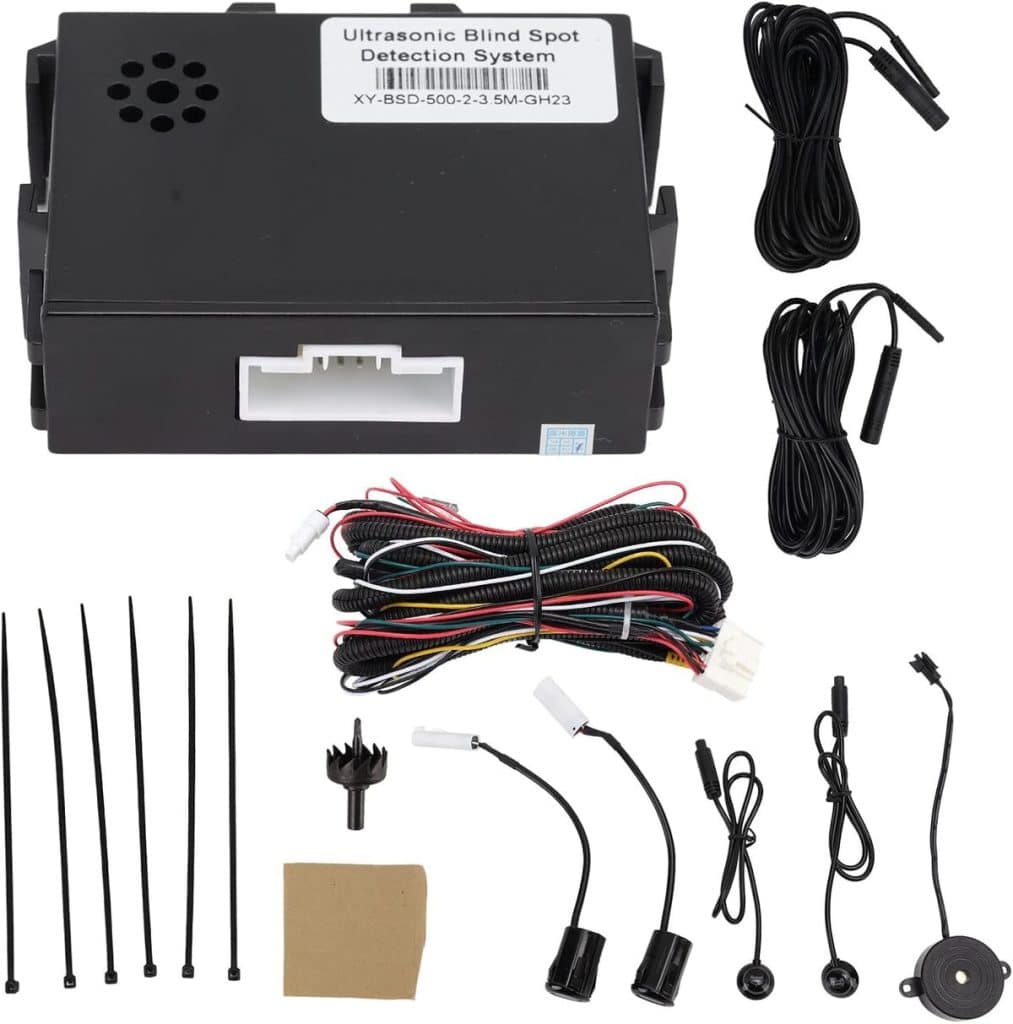 Test du système de surveillance des angles morts BSD pour voiture