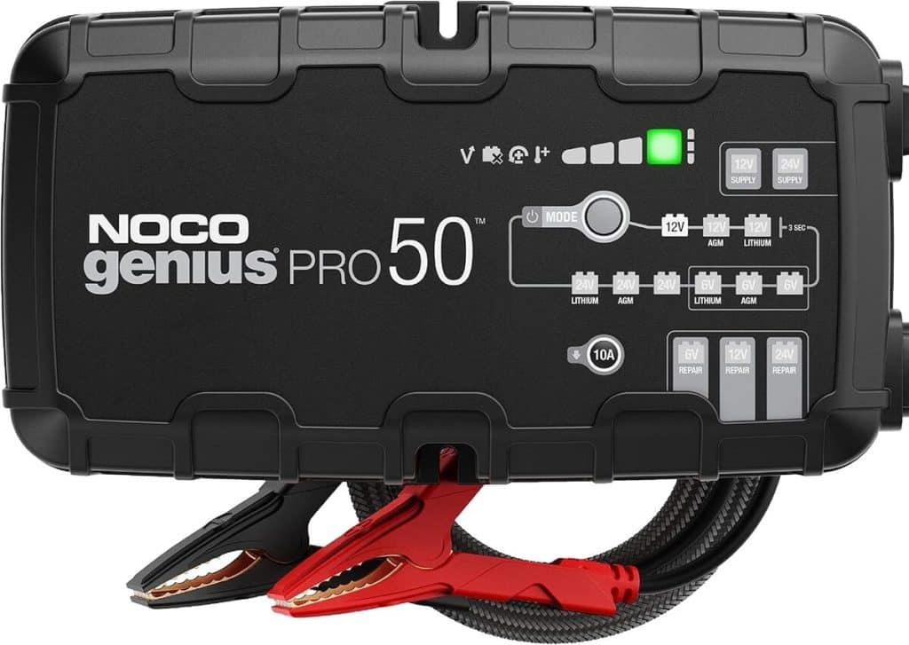 Test : nOCO GeniusPro50, efficace chargeur de batterie 50A