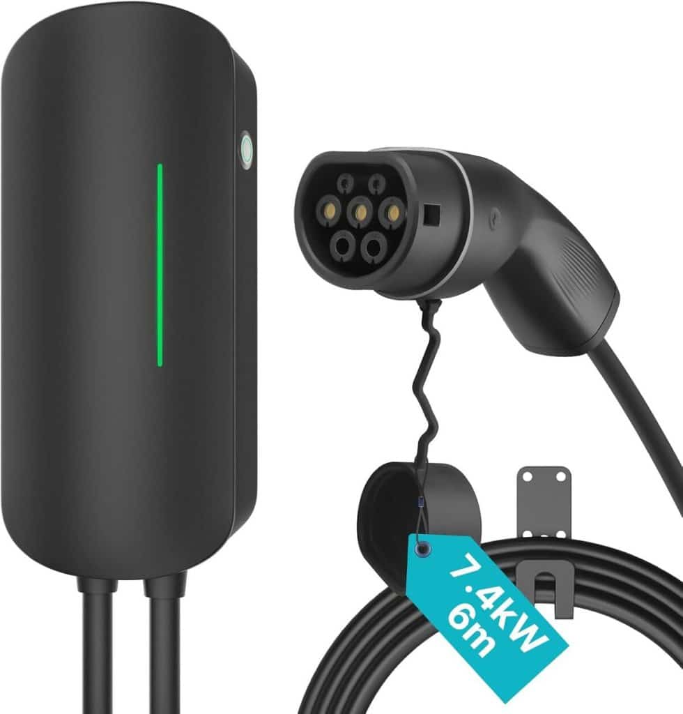 Test : station de recharge Morec Wallbox 7KW type 2