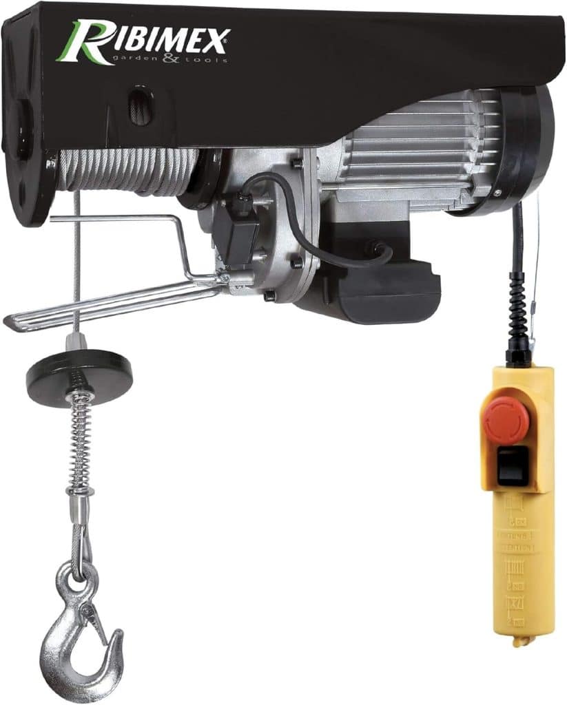 Test du palan électrique Ribimex PE125/250C/1 : puissance et efficacité