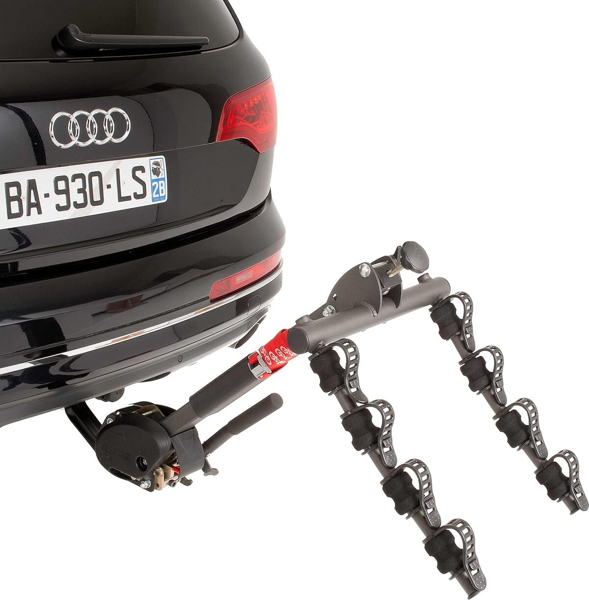 Test du porte-vélos sur attelage Mottez A009P4RA