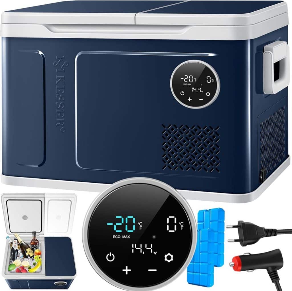 Test glacière KESSER 2en1 : performance de réfrigération et congélation