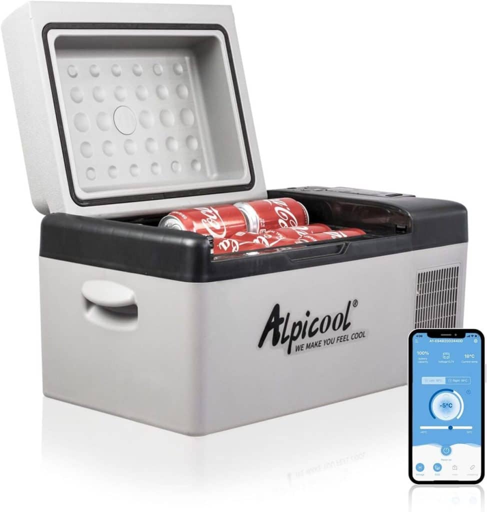 Test : mini frigo Alpicool C20 pour voiture et camping