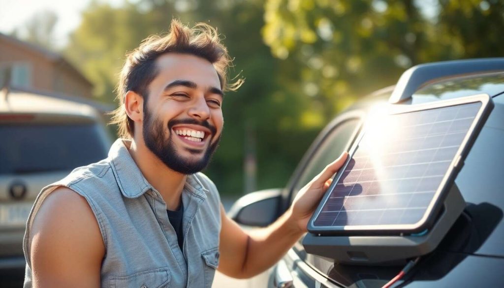 Comparatif des chargeurs de batterie solaires pour voiture