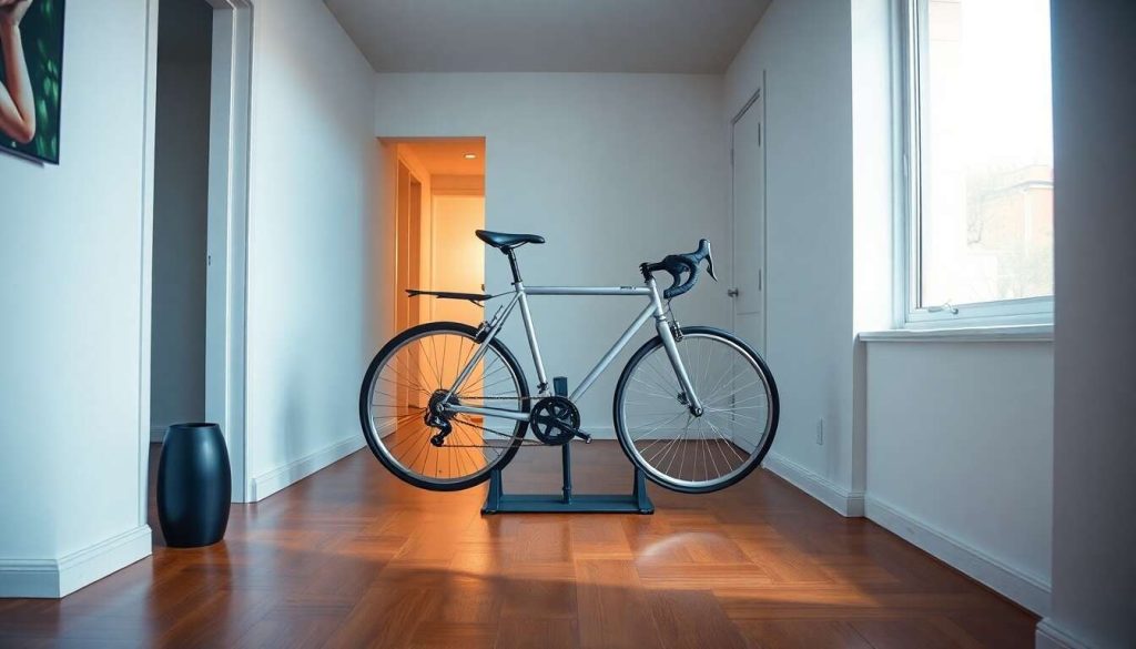 Optimiser l'espace avec un porte-vélos compact