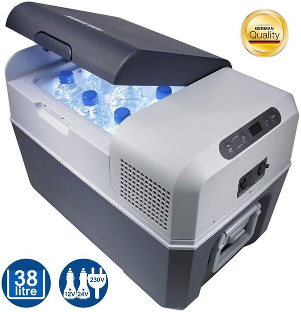 Dometic MOBICOOL FR40 ACDC Glacière Compression Environ 12V/ 24V et 230 V, 38 L [Classe énergétique C]