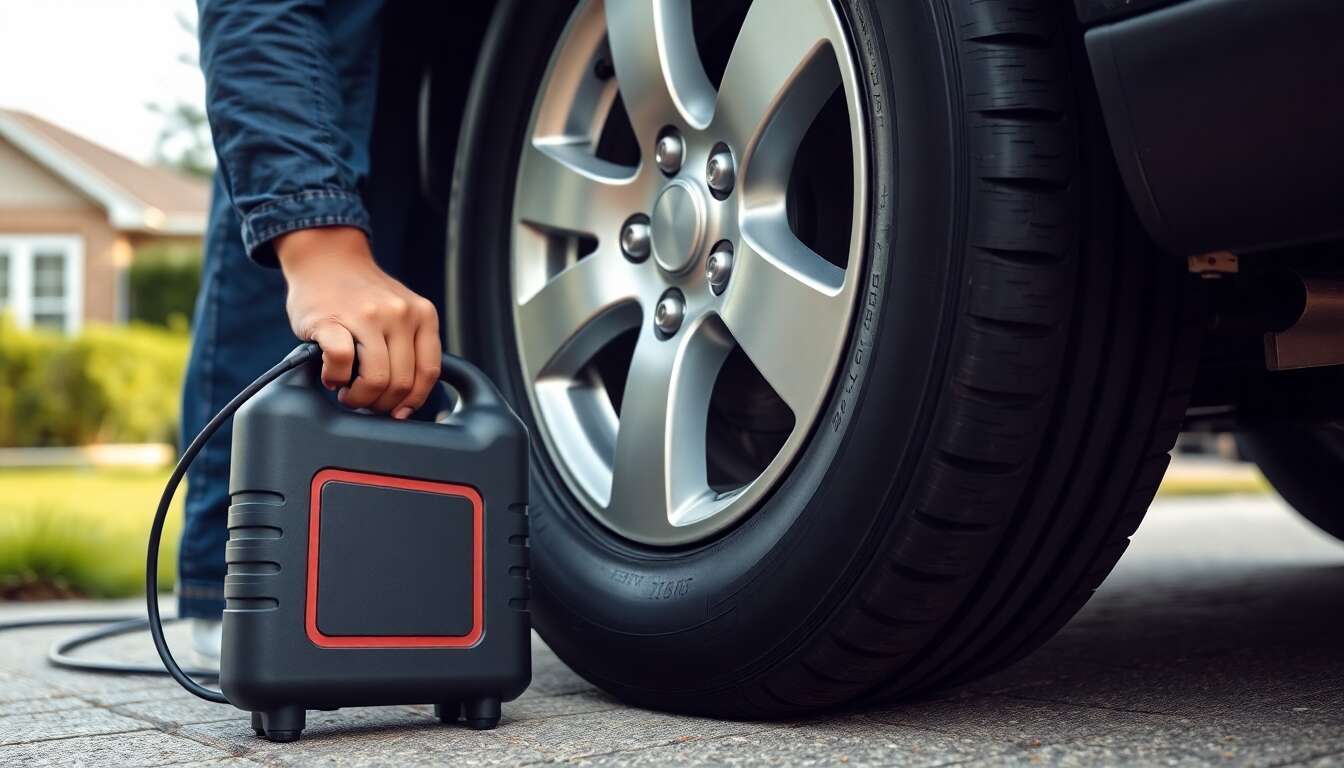 Avantages des gonfleurs de pneus portables