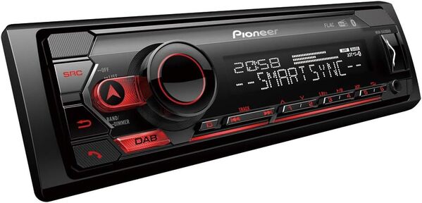 Pioneer MVH-S420DAB Autoradio format 1 DIN, radios FM/DAB+, USB, Bluetooth, Application 