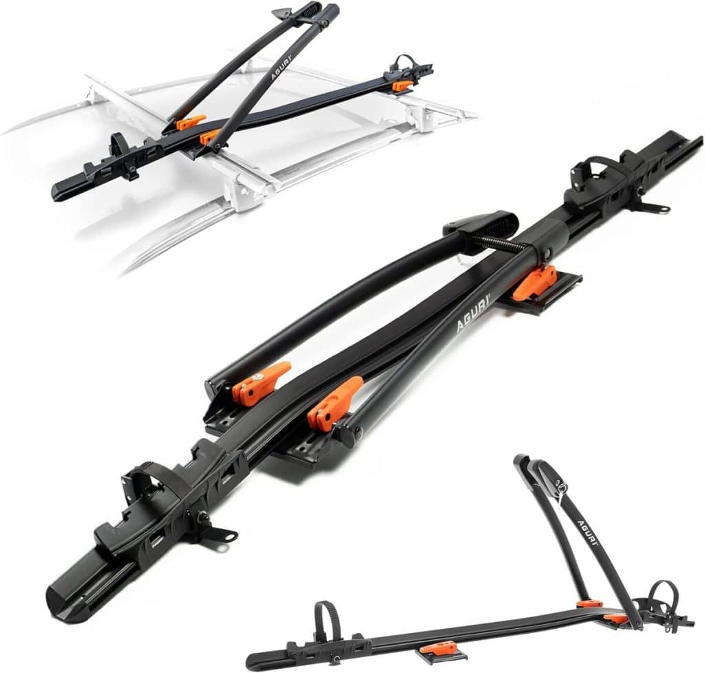 Test : aguri acuda III, porte-vélos de toit verrouillable en aluminium