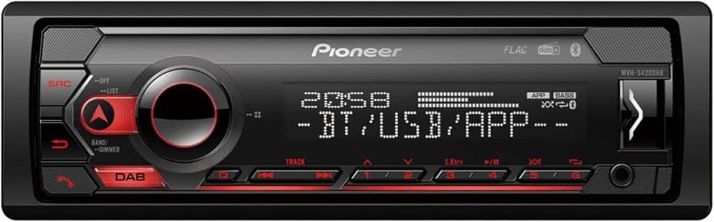 Test : autoradio Pioneer MVH-S420DAB avec Bluetooth et DAB+