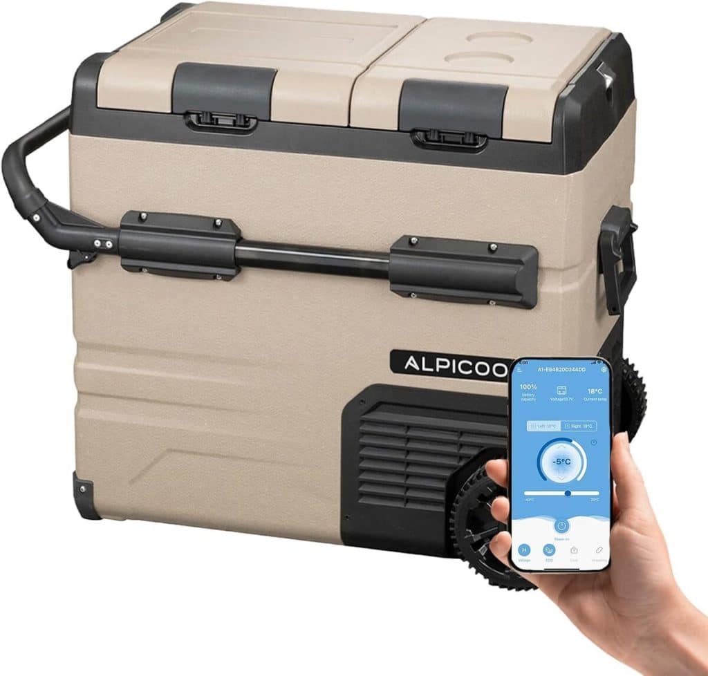 Test de la glacière Alpicool TAW55 : fraîcheur portable à toute épreuve