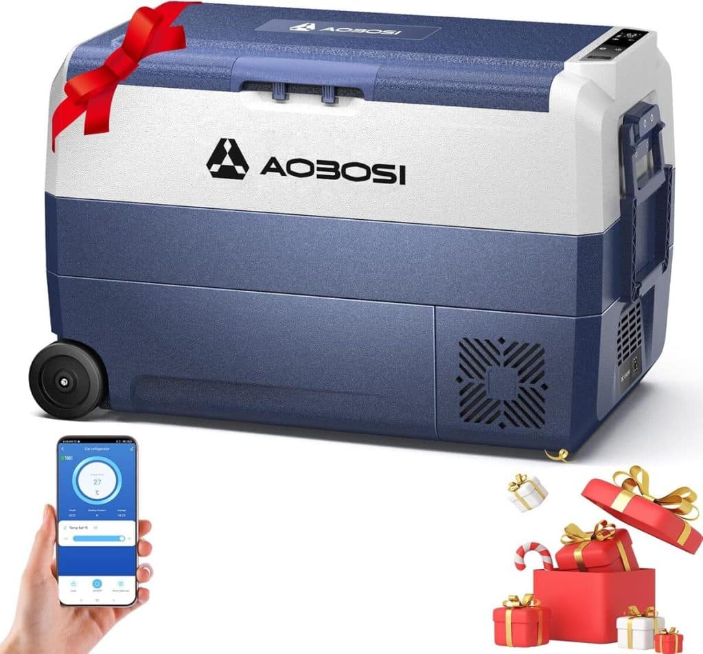 Test de la glacière électrique Aaobosi 50 L : fraîcheur optimale en camping