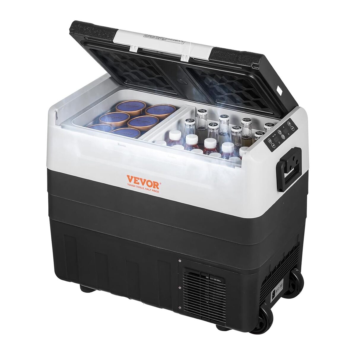 Test de la glacière électrique Vevor 55 L : performance maximale pour l'aventure