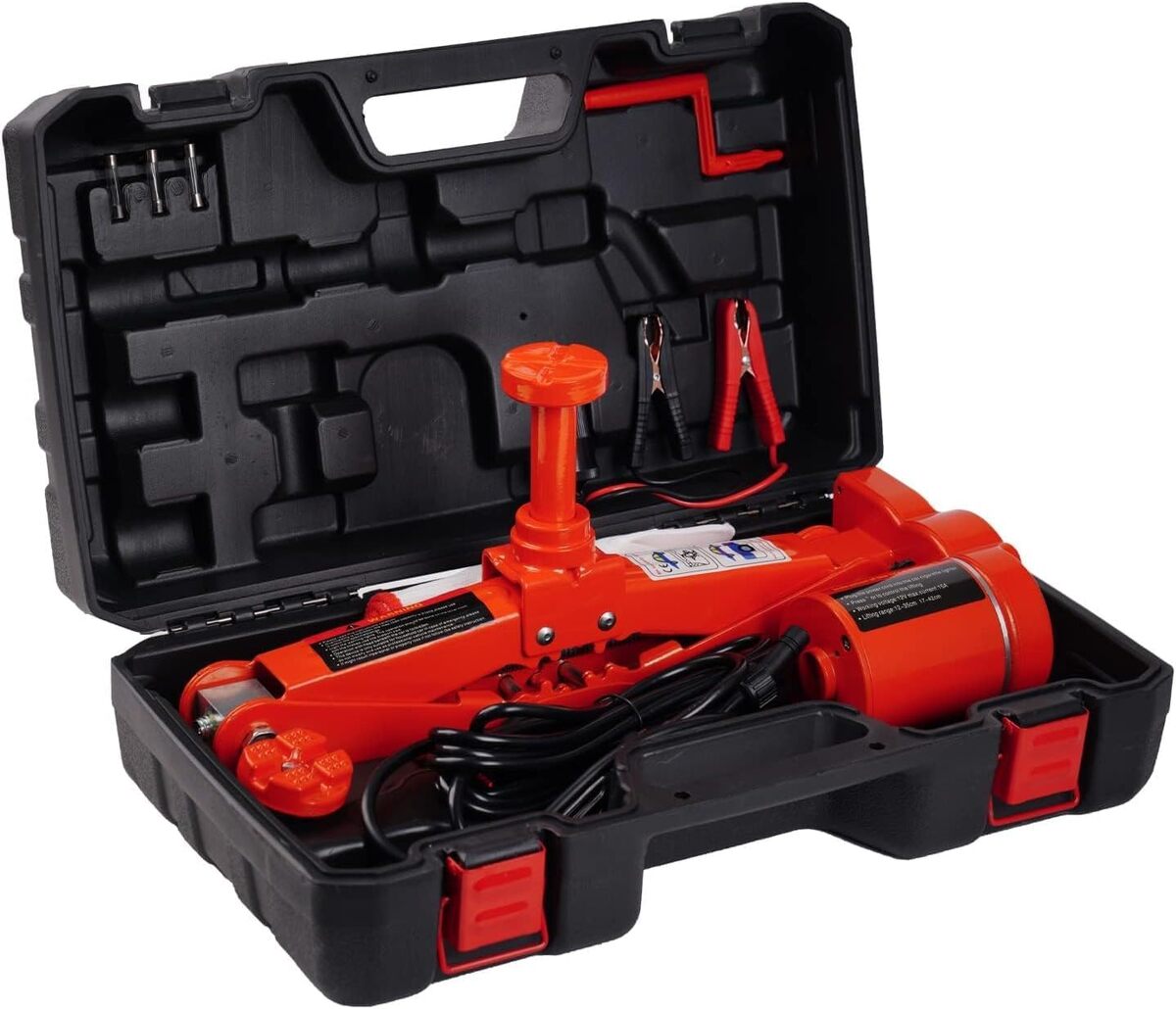 Test du cric électrique ROGTZ 12 V 3 tonnes