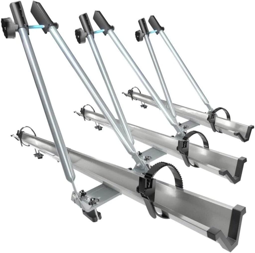 Test du porte-vélo de toit Mossa 3X en aluminium