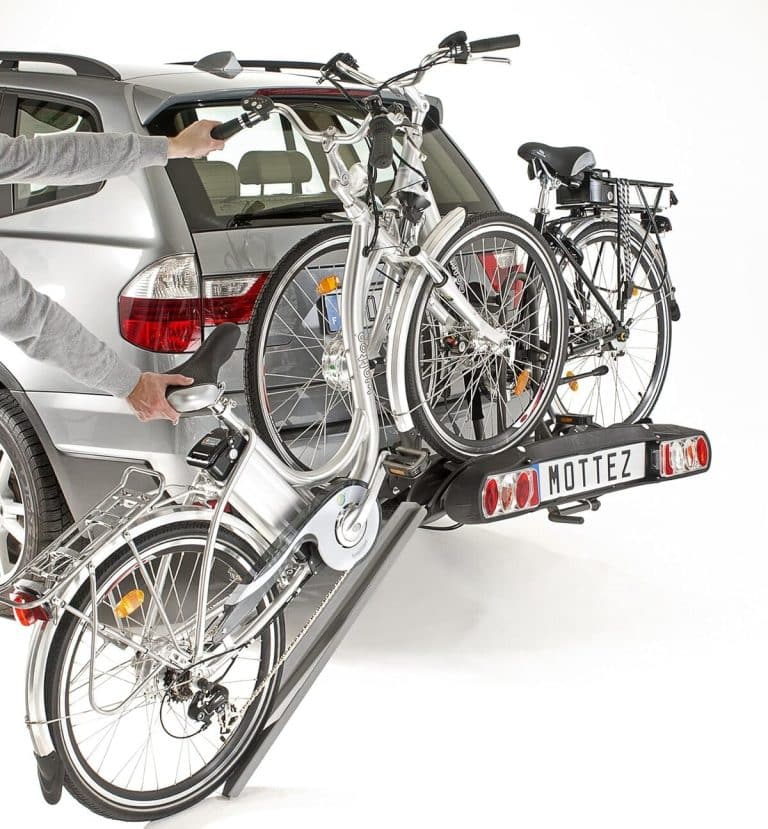 Porte-Vélos Pour Attelage 2 Vélos - Capacité 60kg, Électrique Compatible, à Serrage Rapide