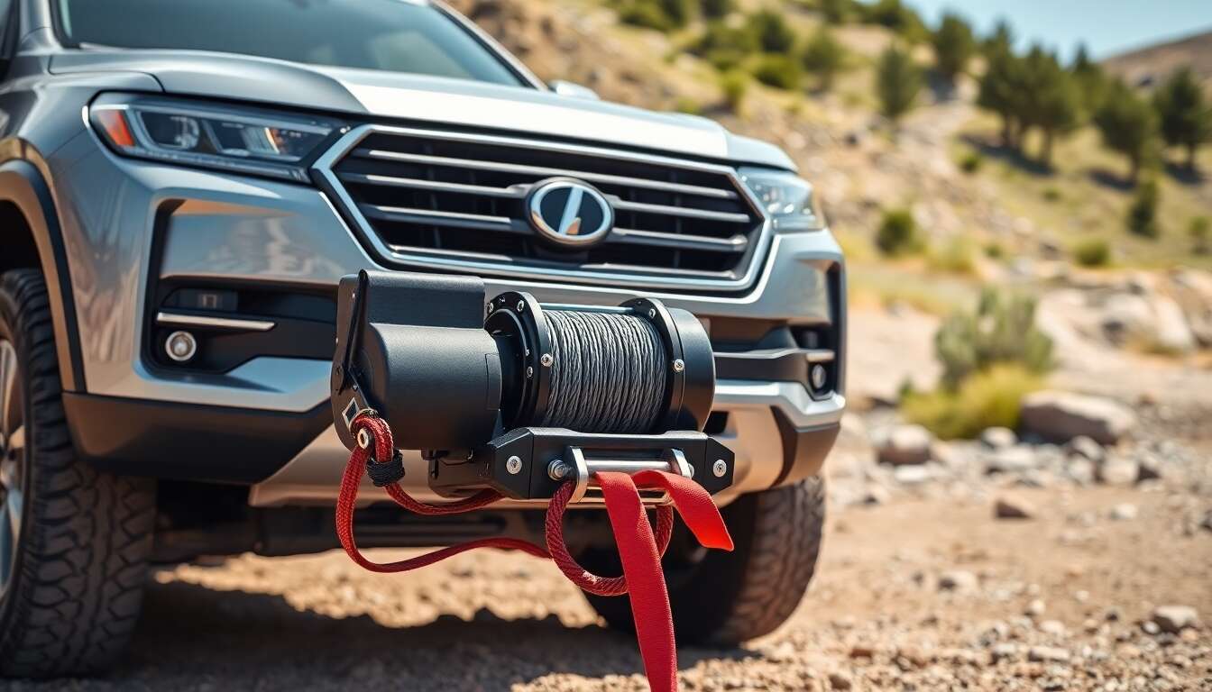 Introduction aux treuils &eacute;lectriques pour voiture