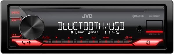 JVC KD-X282BT - USB, JVC Remote App, Android Music, Bluetooth, AUX Autoradio