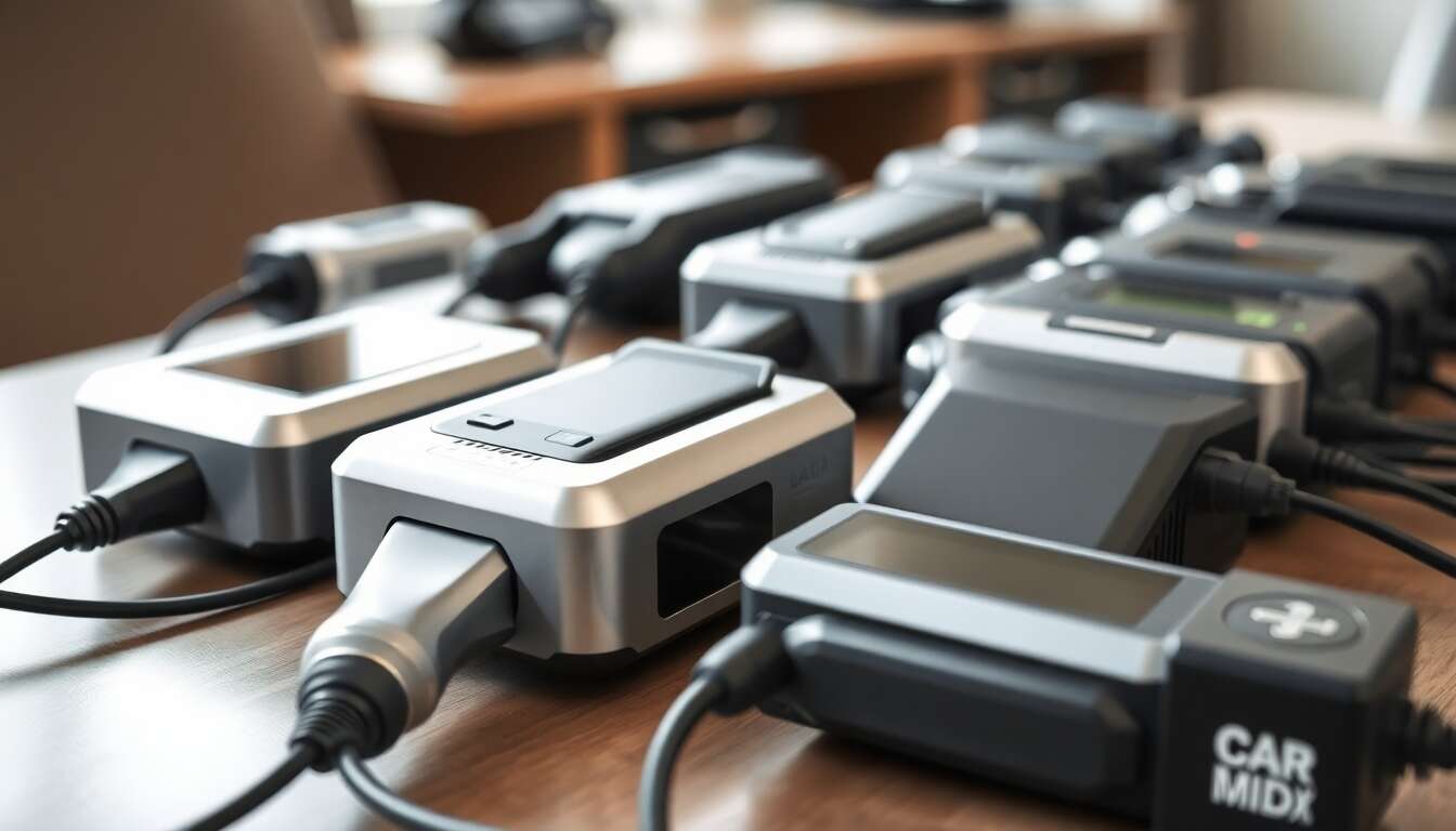 Comparaison des diff&eacute;rents types de chargeurs