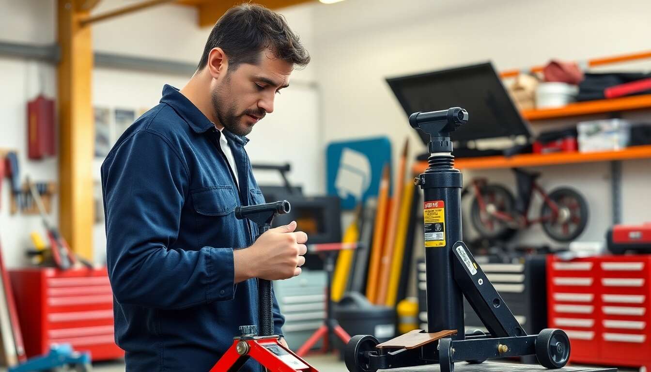 Comprendre le r&ocirc;le d'un cric de voiture